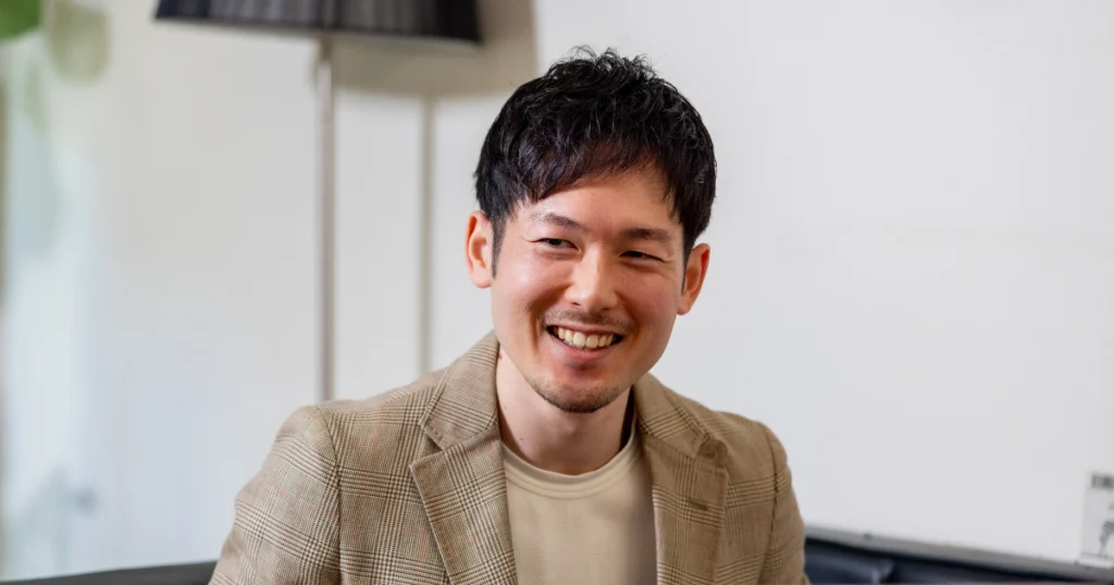 笑顔の大野さん